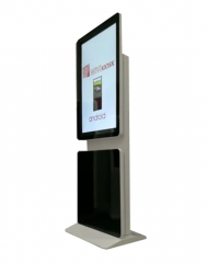 43 inch fashionable rotary advertising touch screen kiosk