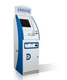 19inch self-service multi-touch card payment kiosk