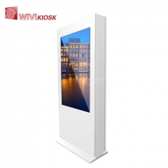 55 inch LCD advertising outdoor kiosk with high brightness