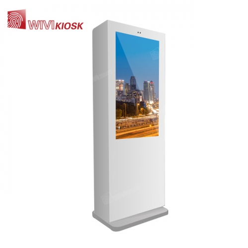 55 inch LCD advertising outdoor kiosk with high brightness