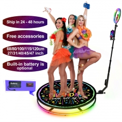 Simple Version Outdoor Built in Battery 360 Photo Booth