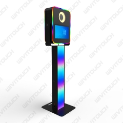 Small Portable Light Selfie Box Photo Booth With 15.6 inches Capacitive Touch Screen