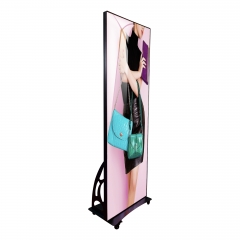 New Digital LED Poster LED Video Display Iposter LED Mirror Screen p1.8 P2.5 P3 led stand sign poster