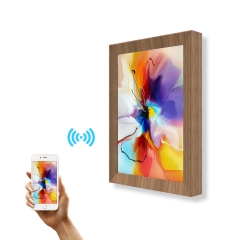 Digital art frame wifi smart lcd display 21.5