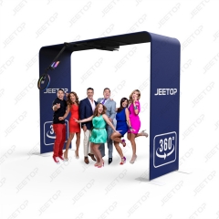 360 Overhead Spinner 360 Photobooth frame Kiosk Party Supplies Machine Top Video Booth Pad 360 Degree Photo Booth Automatic