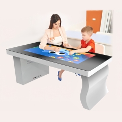 Newest Multifunctional 43/55-inch Smart Home Touchscreen Table with 10-Point Capacitive Interaction