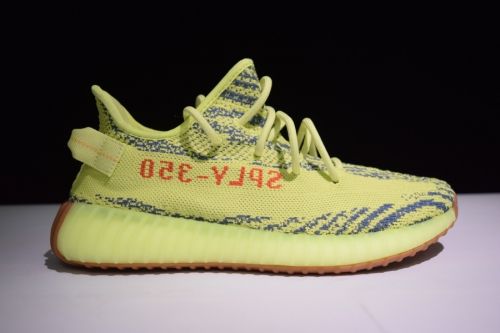 Yeezy350V2 semi frozen yellow