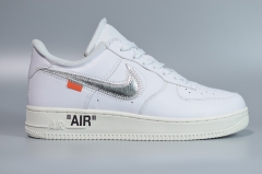 air force 1 "07" off white white