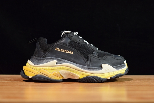 balenciaga triple s yellow