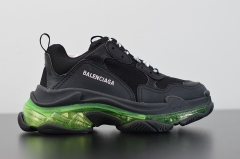 Balenciaga black green