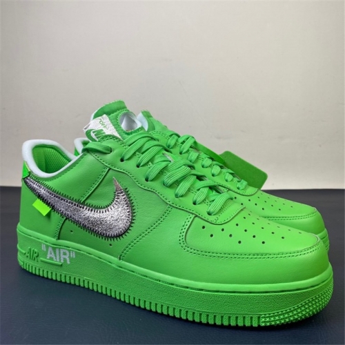 Off-White x Nike Air Force 1 Low green