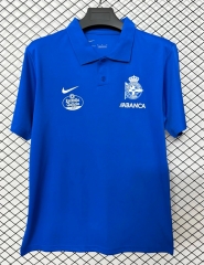 26-27 Real Club Deportivo de La Coruña Blue Thailand Polo Shirt-2044 26-27 Real Club Deportivo de La Coruña Blue Thailand Polo Shirt-2044