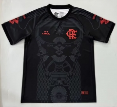 (S-4XL) 26-27 Limited Version Flamengo Black Thailand Soccer Jersey AAA-5668 (S-4XL) 26-27 Limited Version Flamengo Black Thailand Soccer Jersey AAA-5668