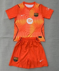 26-27 Barcelona Goalkeeper Orange Soccer Uniform-AY 26-27 Barcelona Goalkeeper Orange Soccer Uniform-AY