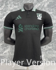 Player Version 26-27 Liverpool Special Edition Black Thailand Polo Shirt-6507 Player Version 26-27 Liverpool Special Edition Black Thailand Polo Shirt-6507