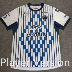 (S-4XL) Player Version 26-27 Monterrey 2nd Away Blue&White Thailand Soccer Jersey AAA-5492 (S-4XL) Player Version 26-27 Monterrey 2nd Away Blue&White Thailand Soccer Jersey AAA-5492