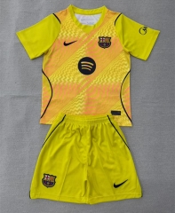 26-27 Barcelona Goalkeeper Yellow Soccer Uniform-AY 26-27 Barcelona Goalkeeper Yellow Soccer Uniform-AY