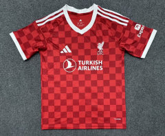 (S-4XL) 27-28 Liverpool Home Red Thailand Soccer Jersey AAA-5931