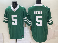 New York Jets 3 Generations Green #5 NFL Jersey-0840
