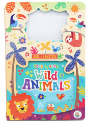 See and Sketch-Step by Step Wild Animals
