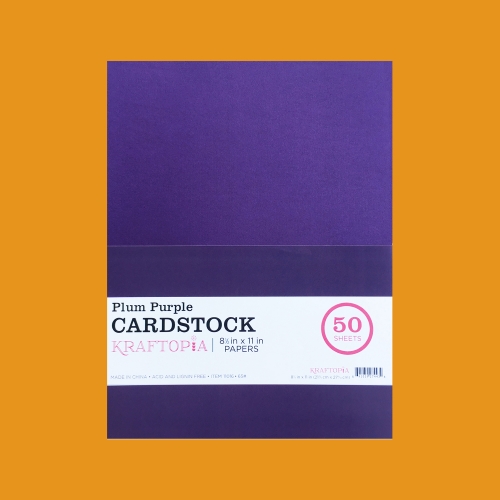 Cardstock-Plum Purple