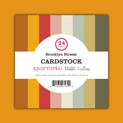 Starry Cardstock Pad-Brooklyn Streets