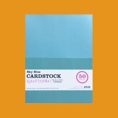 Cardstock-Sky Blue