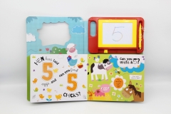 Magnetic board book