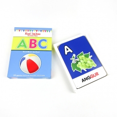 Education flash card