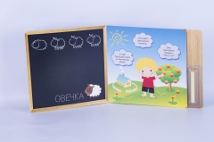 Board Book with Chalk