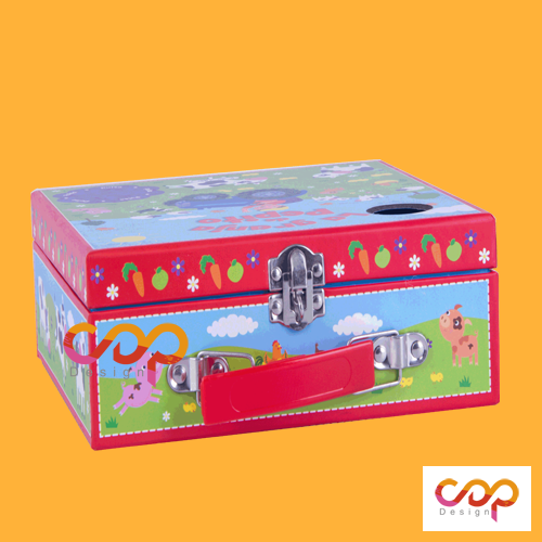 Hardcase Box with Lock and Handle,Box & Bag