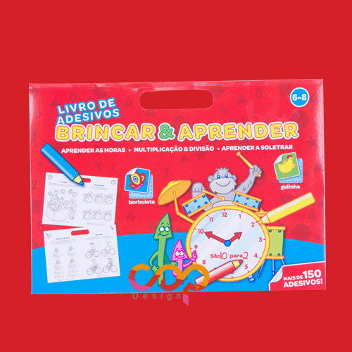 Red Sticker Pad Books