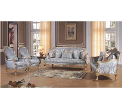 Luxury Antique Design Classic European Fabric Sofa Set