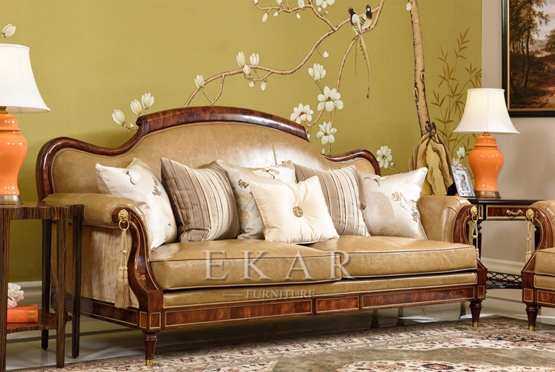 European Royal Classical Style Living Room Sofa Set