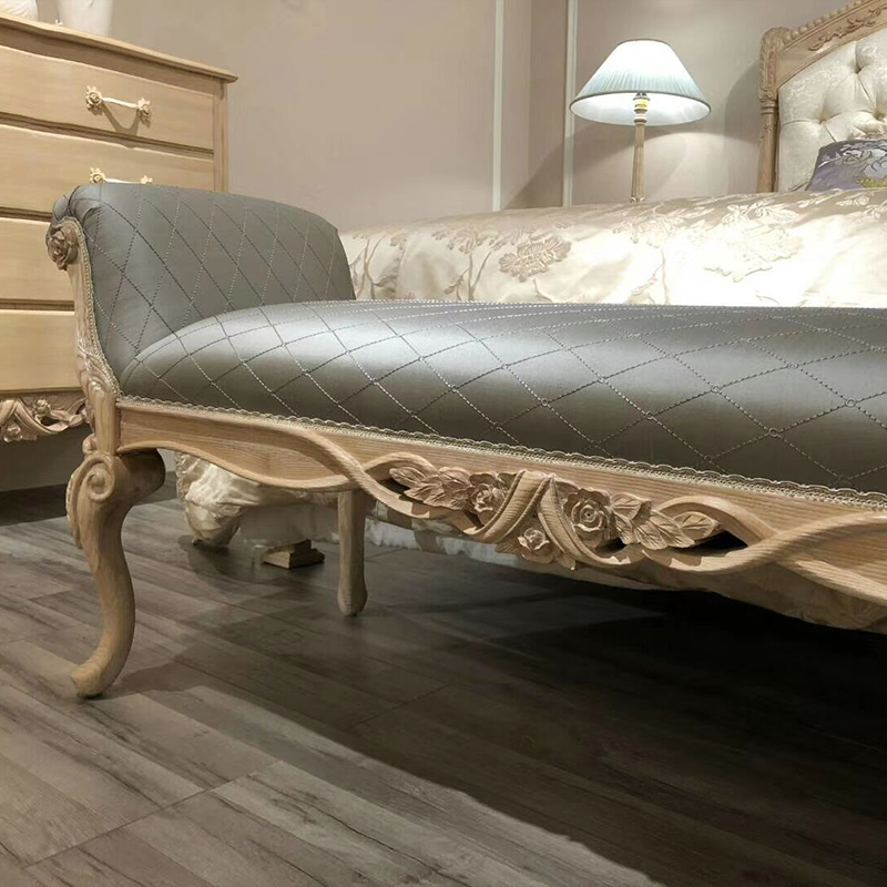 Luxury Royal Bedroom Bench