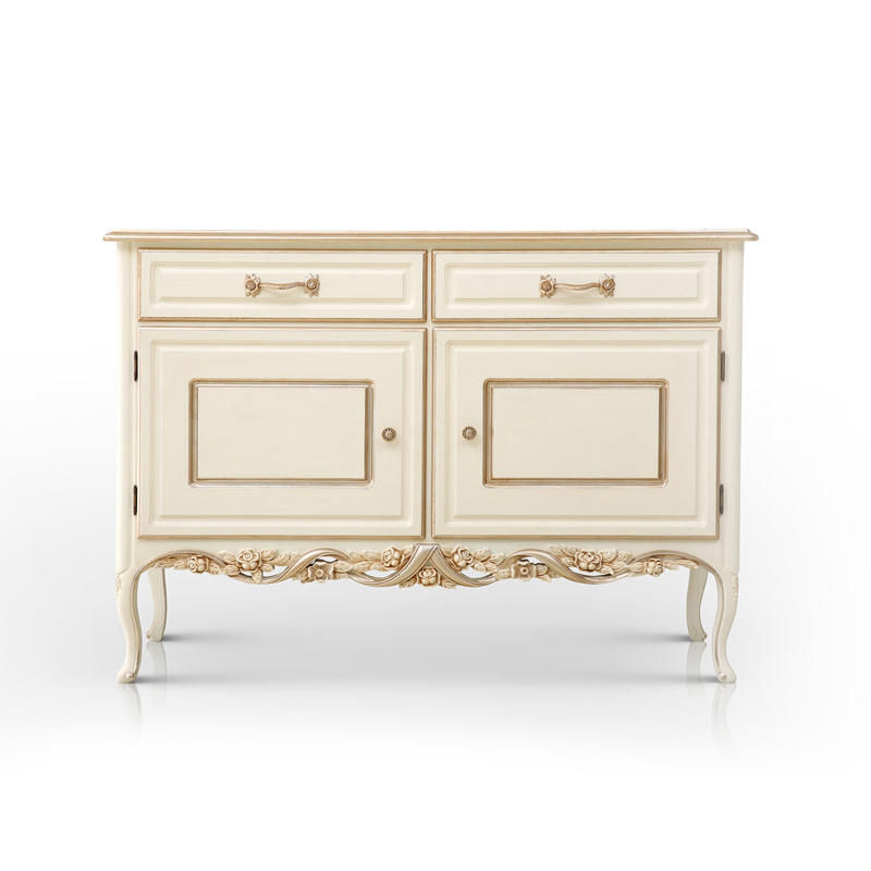 Ivory White Chest of Drawers