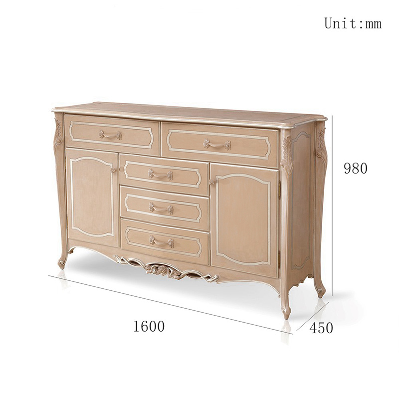 Modern French Sideboard White Sideboard/Cabinet