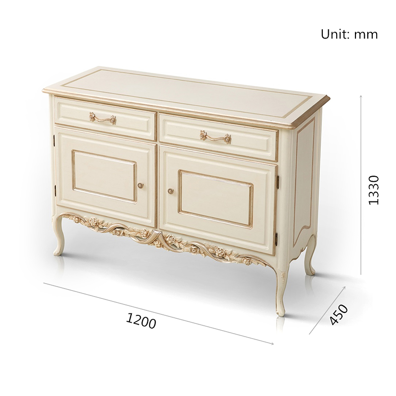 Ivory White Chest of Drawers