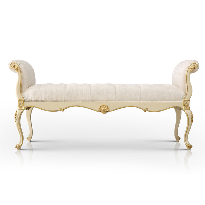 Luxury Royal Bedroom Bench