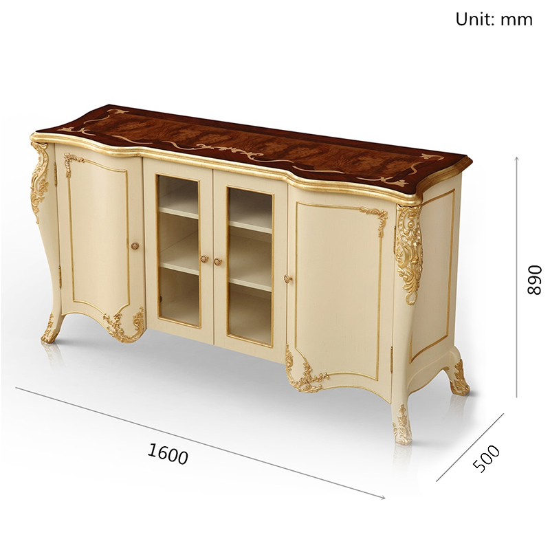 Hotsale Antique Queen Style Sideboard/Meals Side