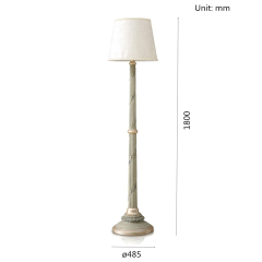 Tall White Wooden Floor Lamps/Lights/Standard Lamps/Toichiere