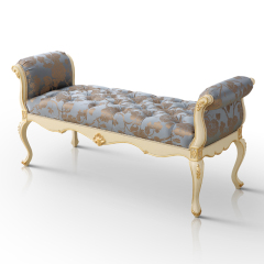 Luxury Royal Bedroom Bench