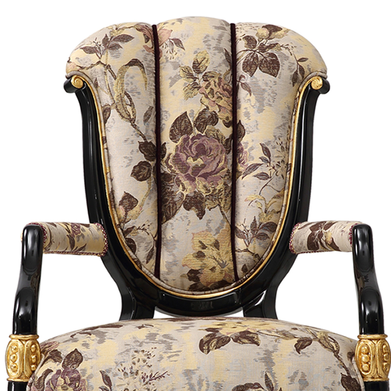 Best Value Flower Pattern Tufted Armchair Sale