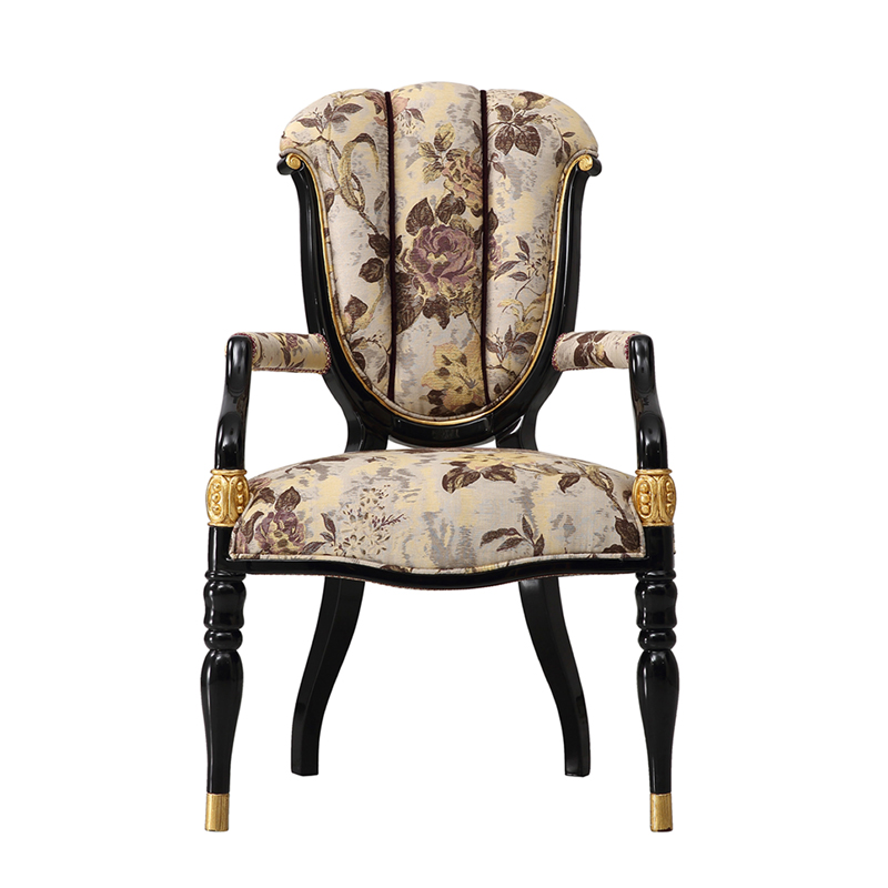 Best Value Flower Pattern Tufted Armchair Sale