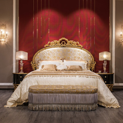 Italian classic Furniture Antique Bedroom Bench Bed Stools Bedroom Ottoman Furniture