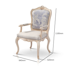 Fabric Room Sale End Natural Wood Dining Chair