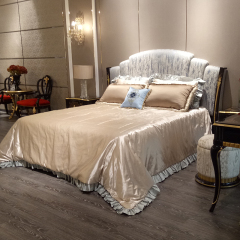 King Size Royal Design Wooden Furniture Bed