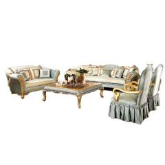 Royal French Style Living Room Sofa Chair