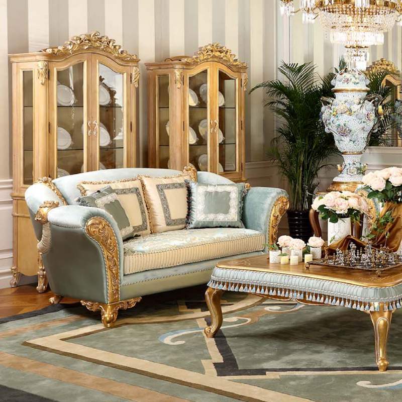 Royal French Style Living Room Sofa Chair