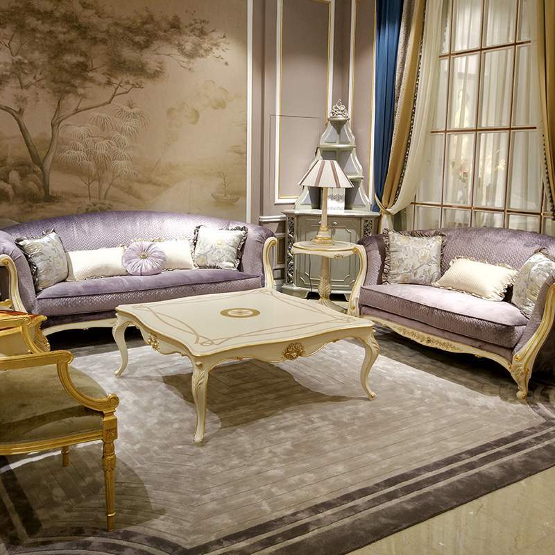 French Style Elegant Sofa Couch Sofa Set For Sale